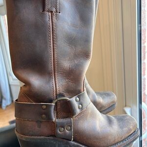 Frye Brown Leather Boots
